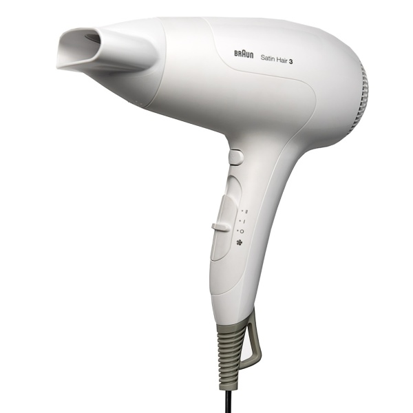 Satin Hair 3 PowerPerfection dryer HD380 with Ionic function?and styling nozzle. BI.HD380