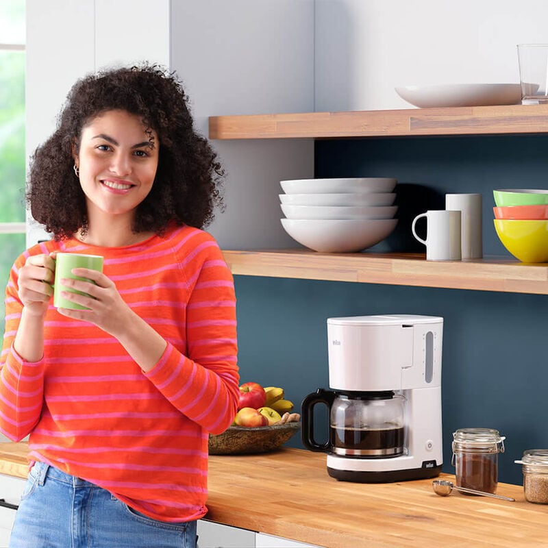 Braun Breakfast1 Coffee maker KF 1100 White - Monday Offer BLS.KF1100WH - Image 3