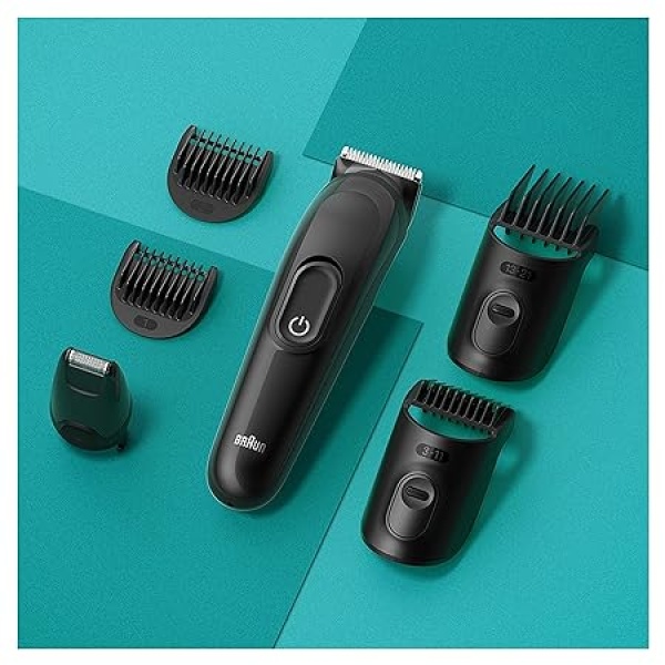 6-in-1 Style Kit 3 MGK3410 beard, hair. With 50min runtime, black - Image 2