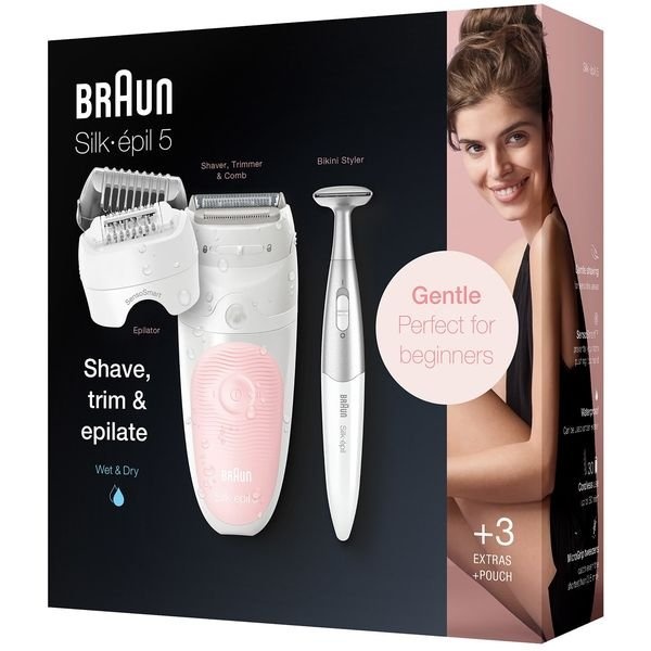 Braun Series 5 Epilator Wet & Dry SES5820 BRN.SES5820