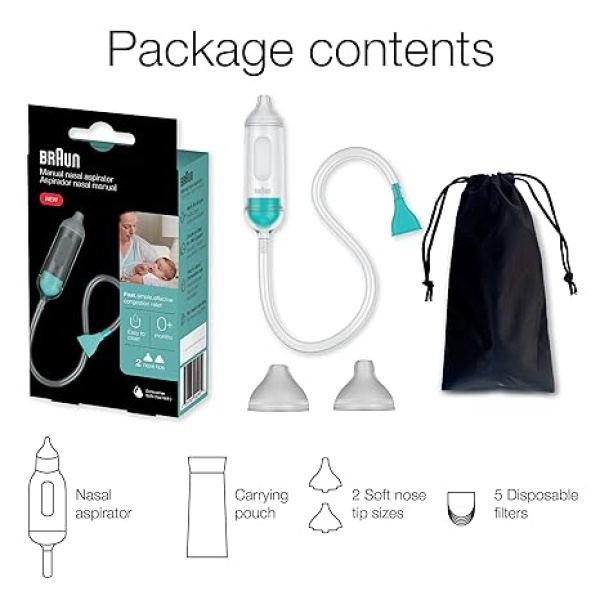 Braun BNA-050 Manual Nasal Aspirator - Image 2