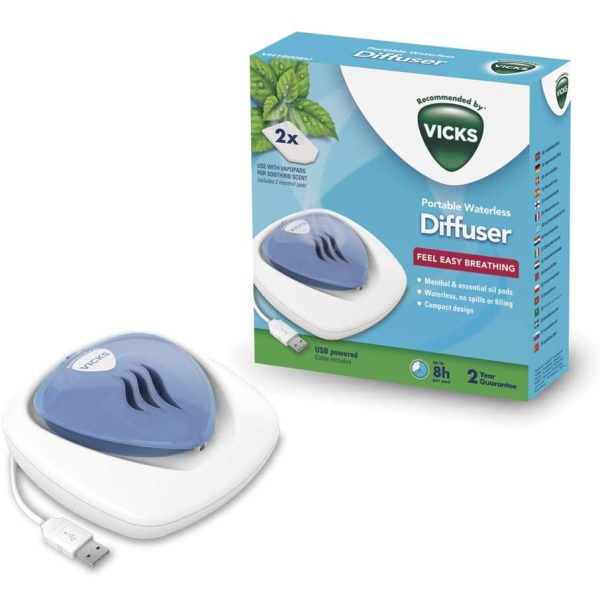 Vicks Portable Waterless Diffuser VH1800EU, 200g 4022167701640