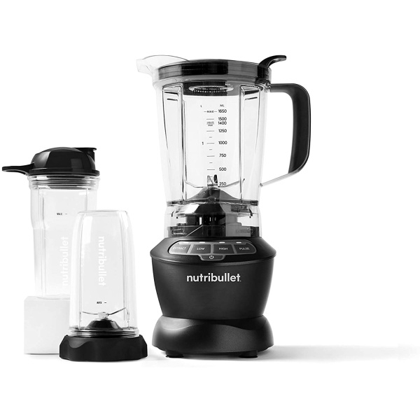 Nutribullet Full Size Blender + Combo 1000 Watts, 9 Piece Set, Multi-Function High Speed Blender, Mixer System with Nutrient Extractor, Smoothie Maker, Dark Grey 6291061132654 - Image 2