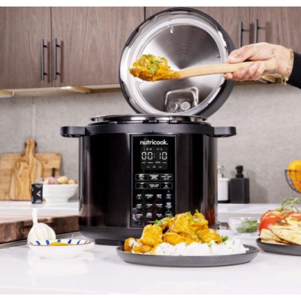 Nutricook Smart Pot 2 Pressure Cooker Prime 8L Black 6291061136263 - Image 3