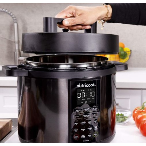 Nutricook Smart Pot 2 Pressure Cooker Prime 8L Black 6291061136263 - Image 2