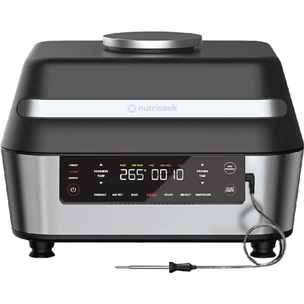 Nutricook Smart Indoor Grill/Air Fryer NC-AFG960