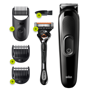 Braun, 4-in-1, black - Multi-Groom Trimmer SK3300 - Image 2