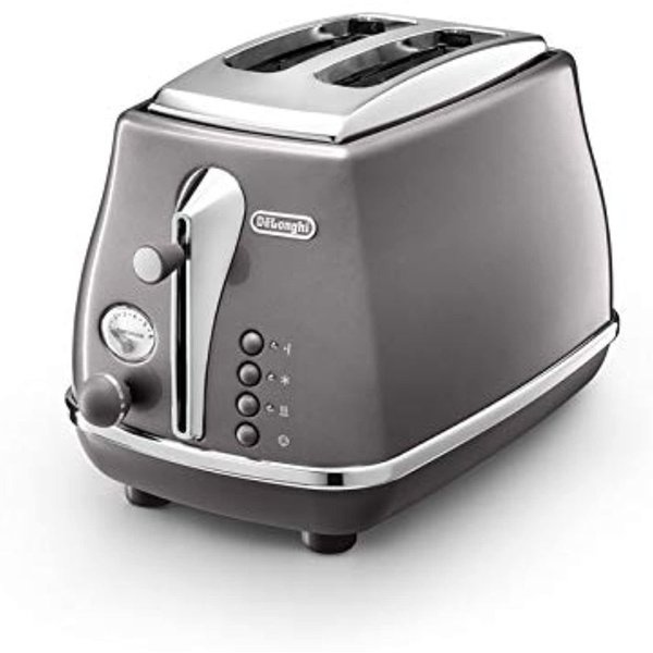 DELONGI TWO SLICE TOASTER CTOT2003GY DLI.CTOT2003GY
