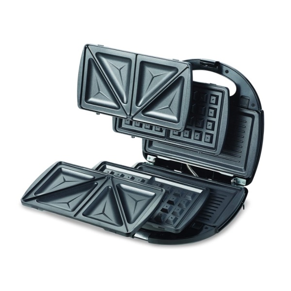 KENWOOD – Sandwich Maker 3 in 1, Steel/Black, SMM01.AOBK - Image 2
