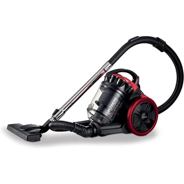 Kenwood Multi Cyclonic Bagless Vacuum Cleaner 2000W Vbp70.000Br, RED AND BLACK