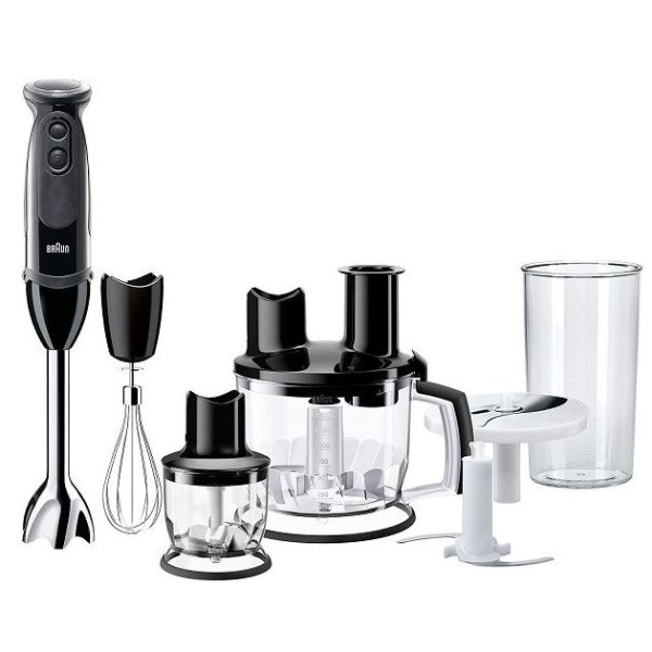 Braun MultiQuick 5 Vario Hand blender MQ 5285 BK with 6 Attachments BLS.MQ5285BK