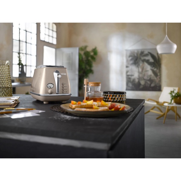 DELONGI TWO SLICE TOASTER  CTOT2003BG DLI.CTOT2003BG - Image 3