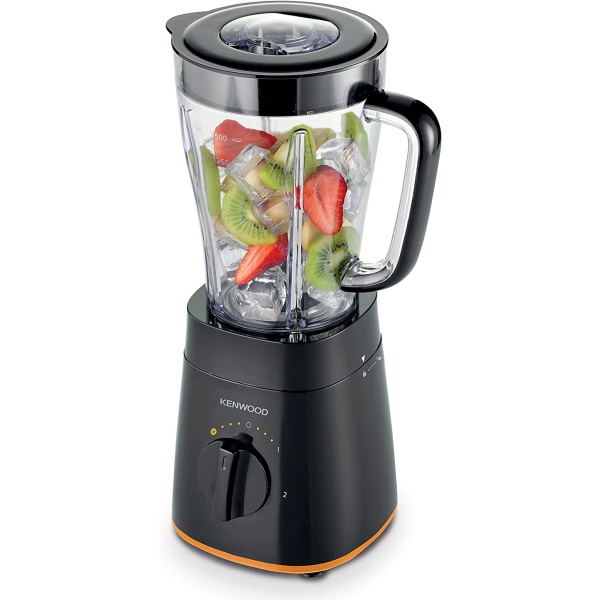 Kenwood Blender Smoothie Maker 500W 1.5L with Grinder Mill, Chopper Mill, Ice Crush Function BLP15.360BK Black - Image 2