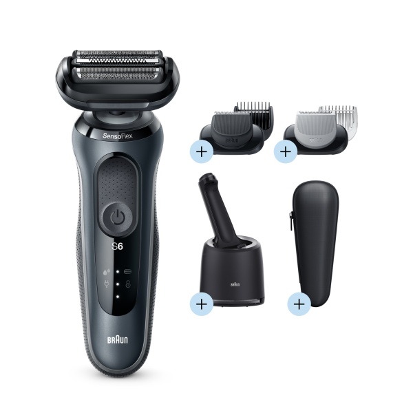 Shaver 6 Series with cleaning kit BRN.60-N7650CC - Image 2